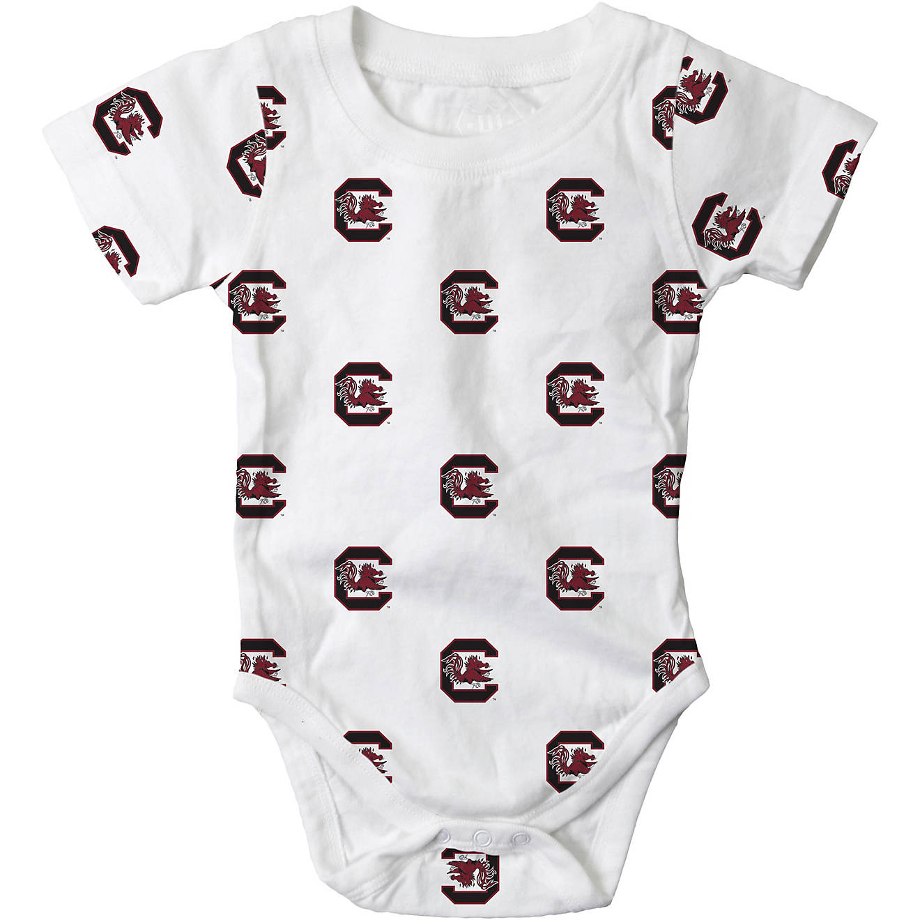 Wes and Willy Infant Boys' University of South Carolina Allover Graphic Creeper                                                  - view number 1