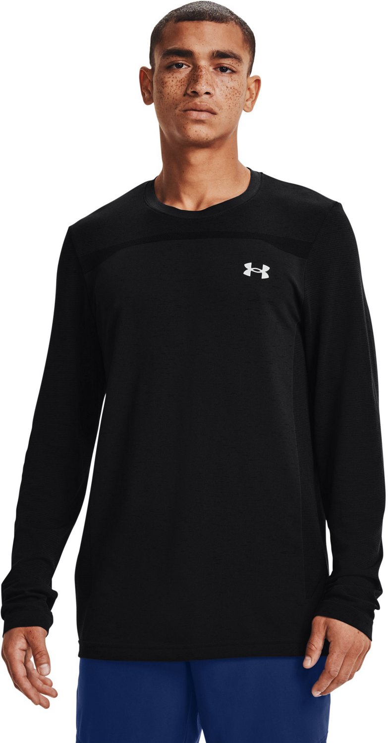 brown under armor shirt