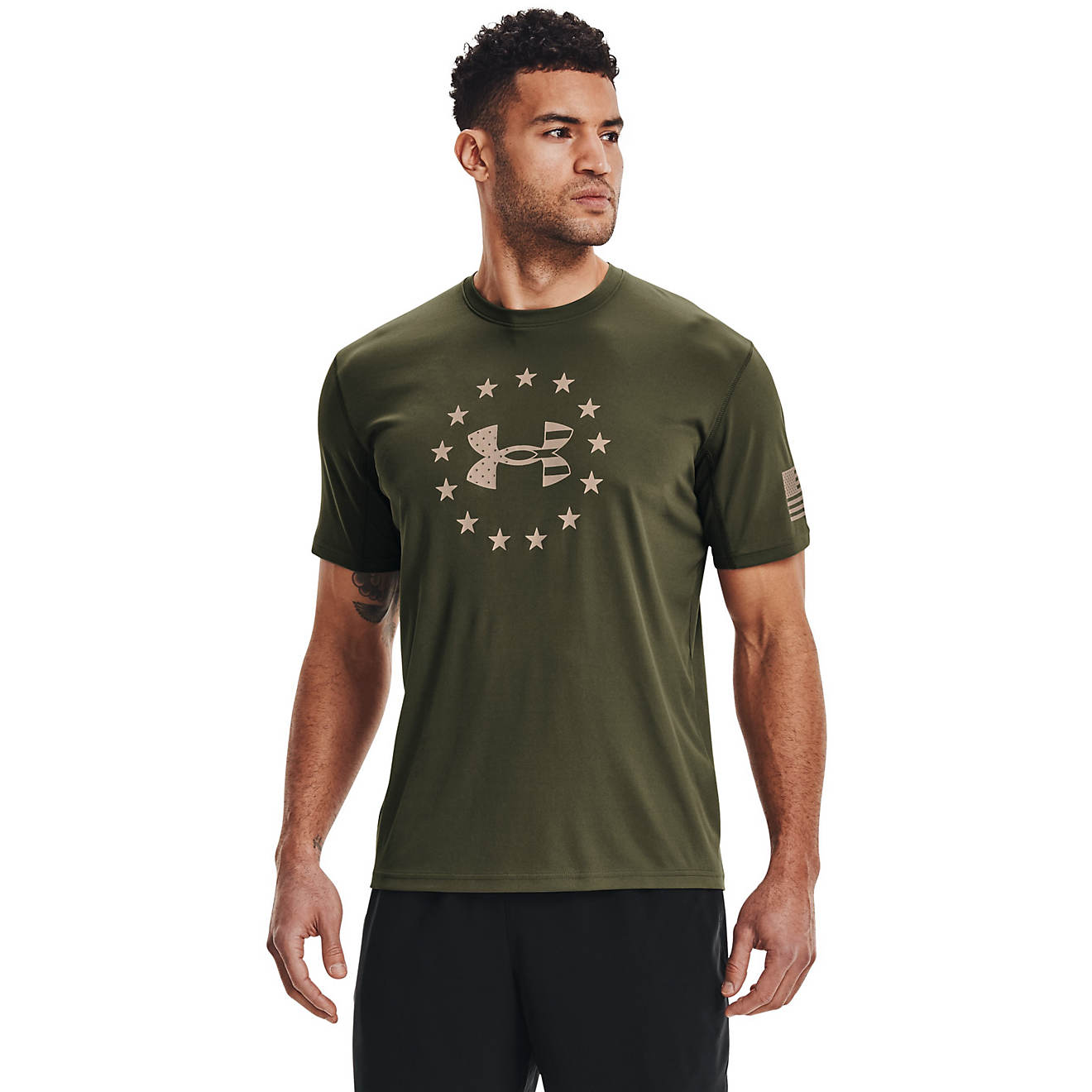Under Armour Men's Freedom Iso-Chill Short Sleeve T-shirt                                                                        - view number 1