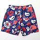 Wes and Willy Men's University of Mississippi Vintage Floral Swim Trunks                                                         - view number 4 image