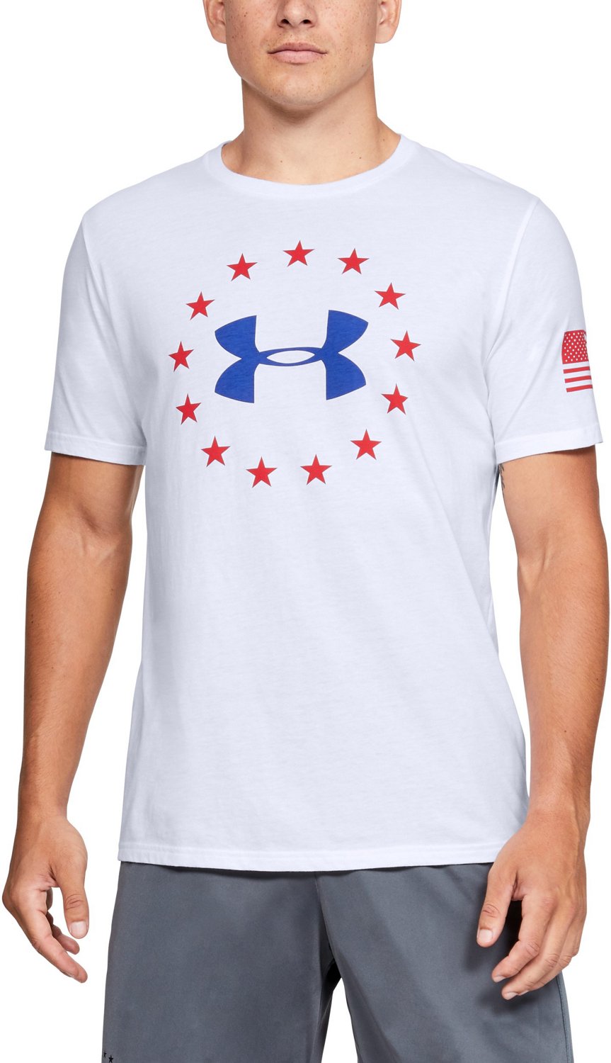 Under Armour Men’s Freedom Logo Tshirt Academy