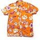 Wes and Willy Men's Clemson University Floral Button Down Shirt                                                                  - view number 1 image
