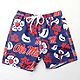 Wes and Willy Men's University of Mississippi Vintage Floral Swim Trunks                                                         - view number 3 image
