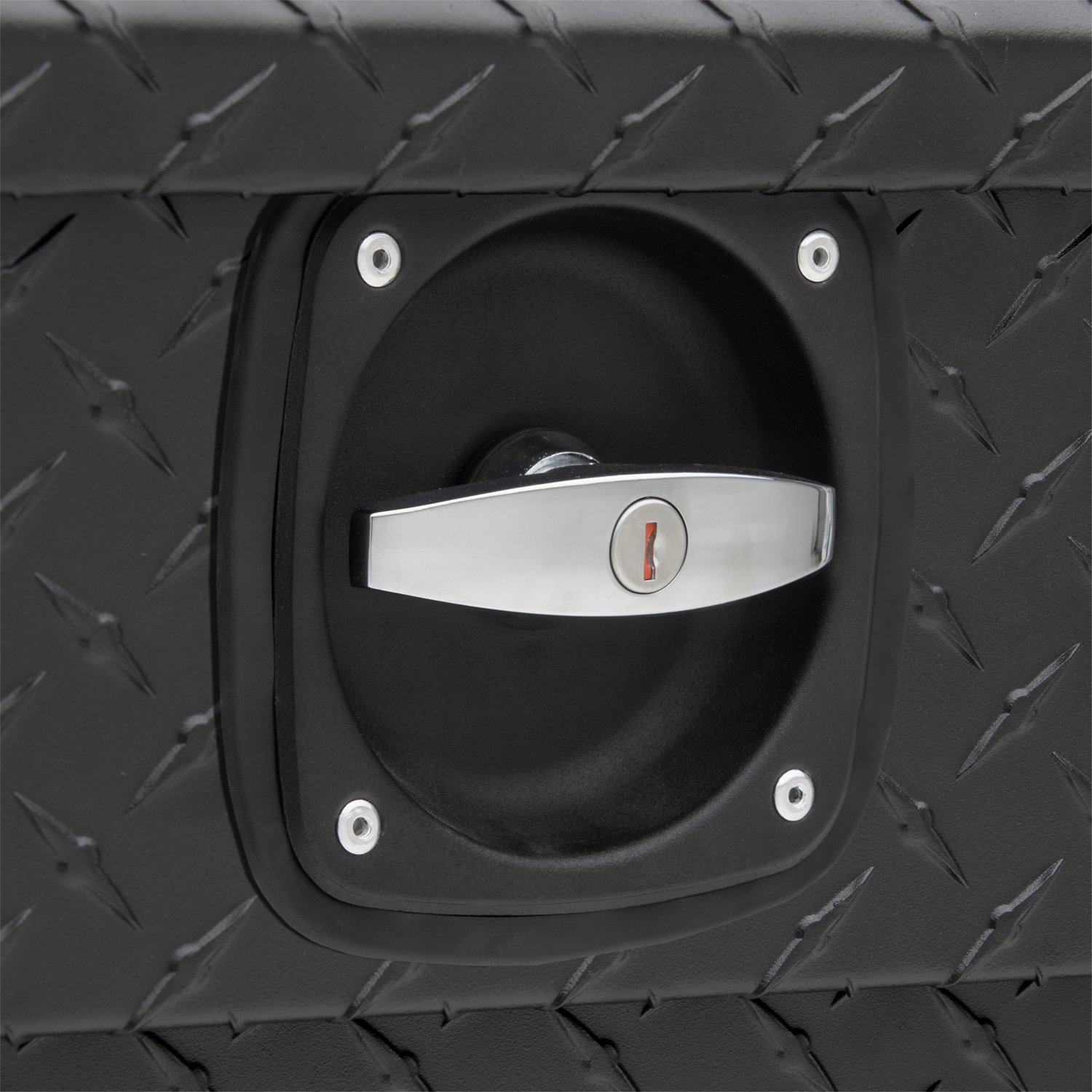 UWS Matte Black Aluminum Secure Lock 69 in Low Profile Truck Tool Box