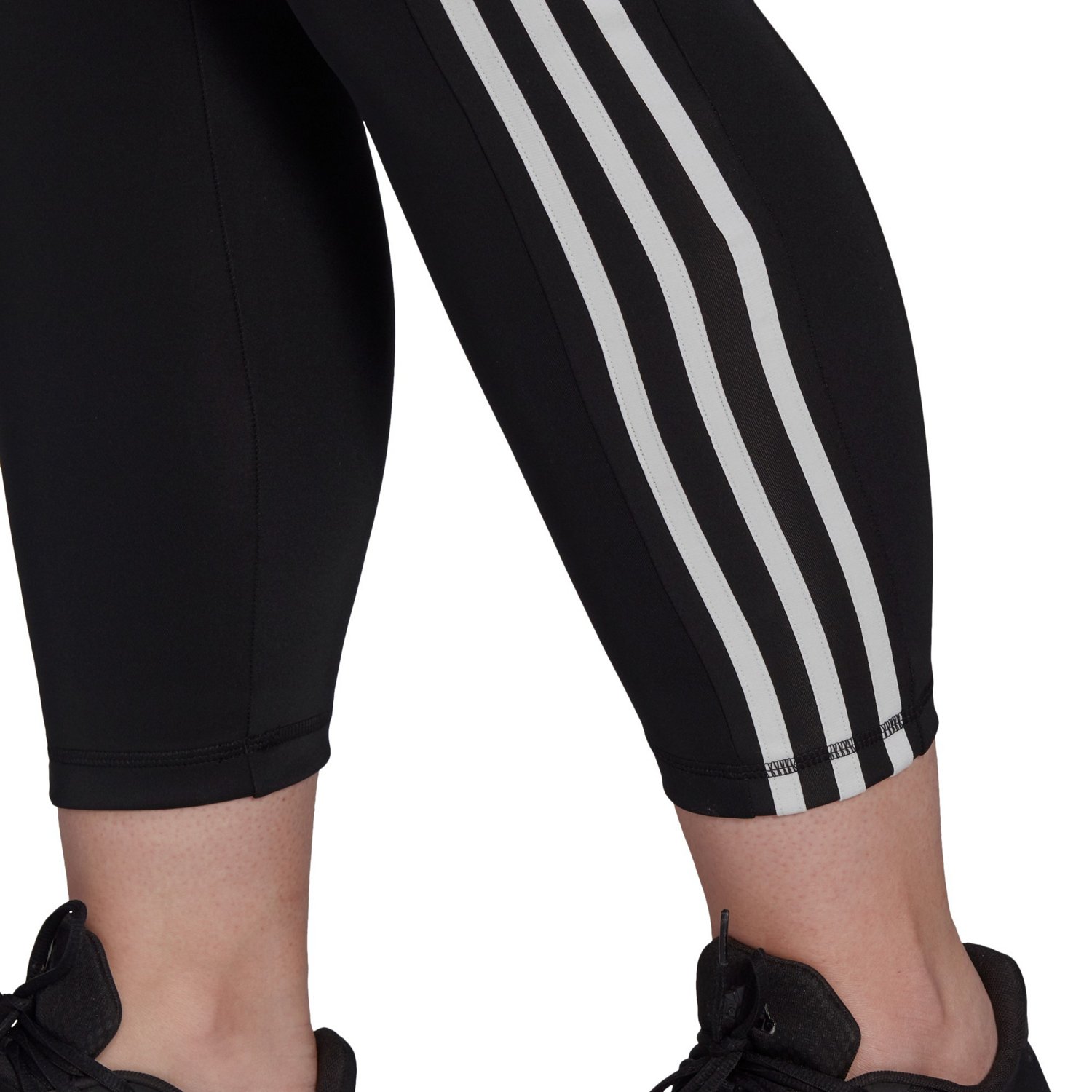 adidas Women's 3 Stripes 7/8-Length Plus Size Tights | Academy