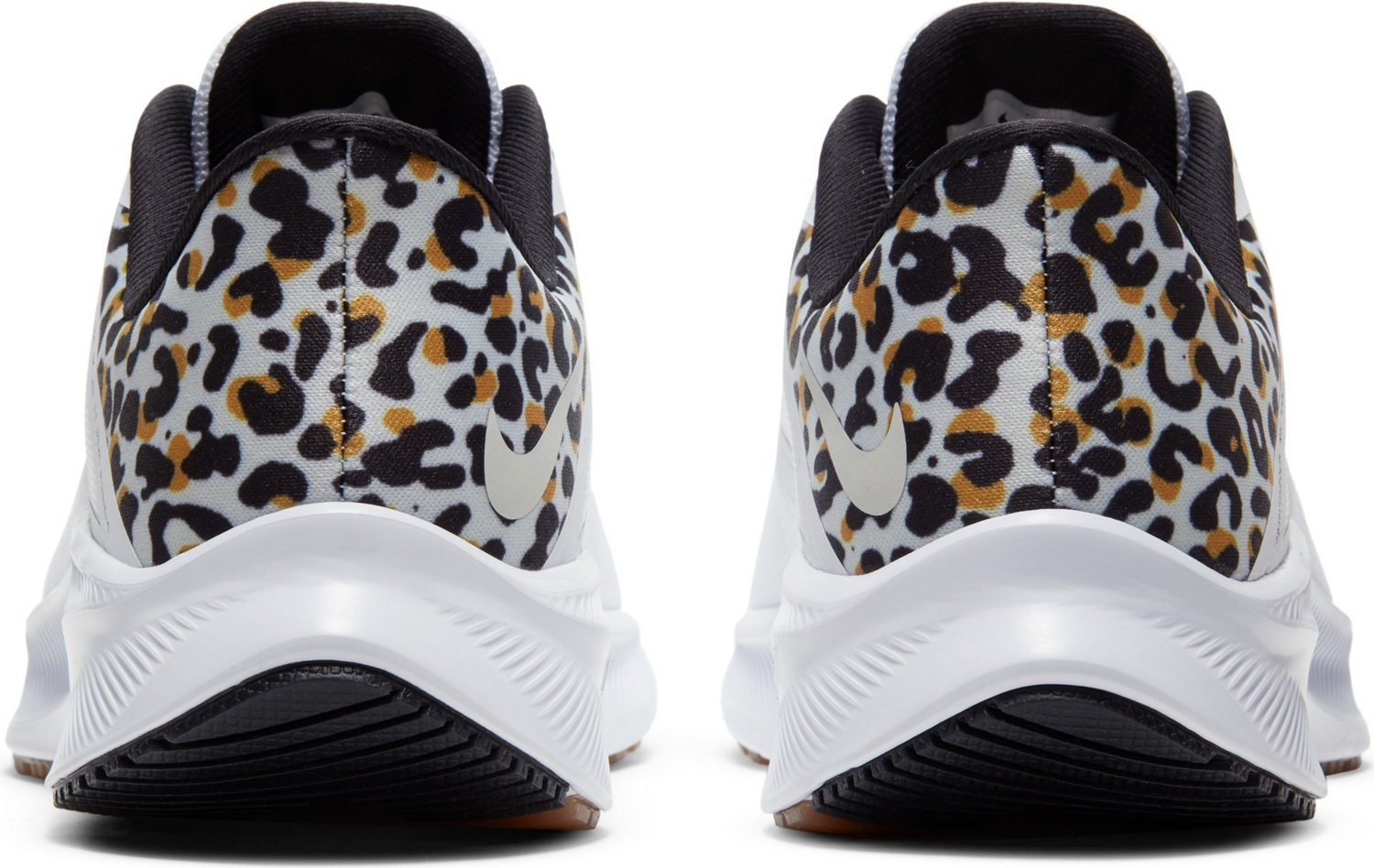 Nike Women's Quest 3 Leopard Running Shoes Academy