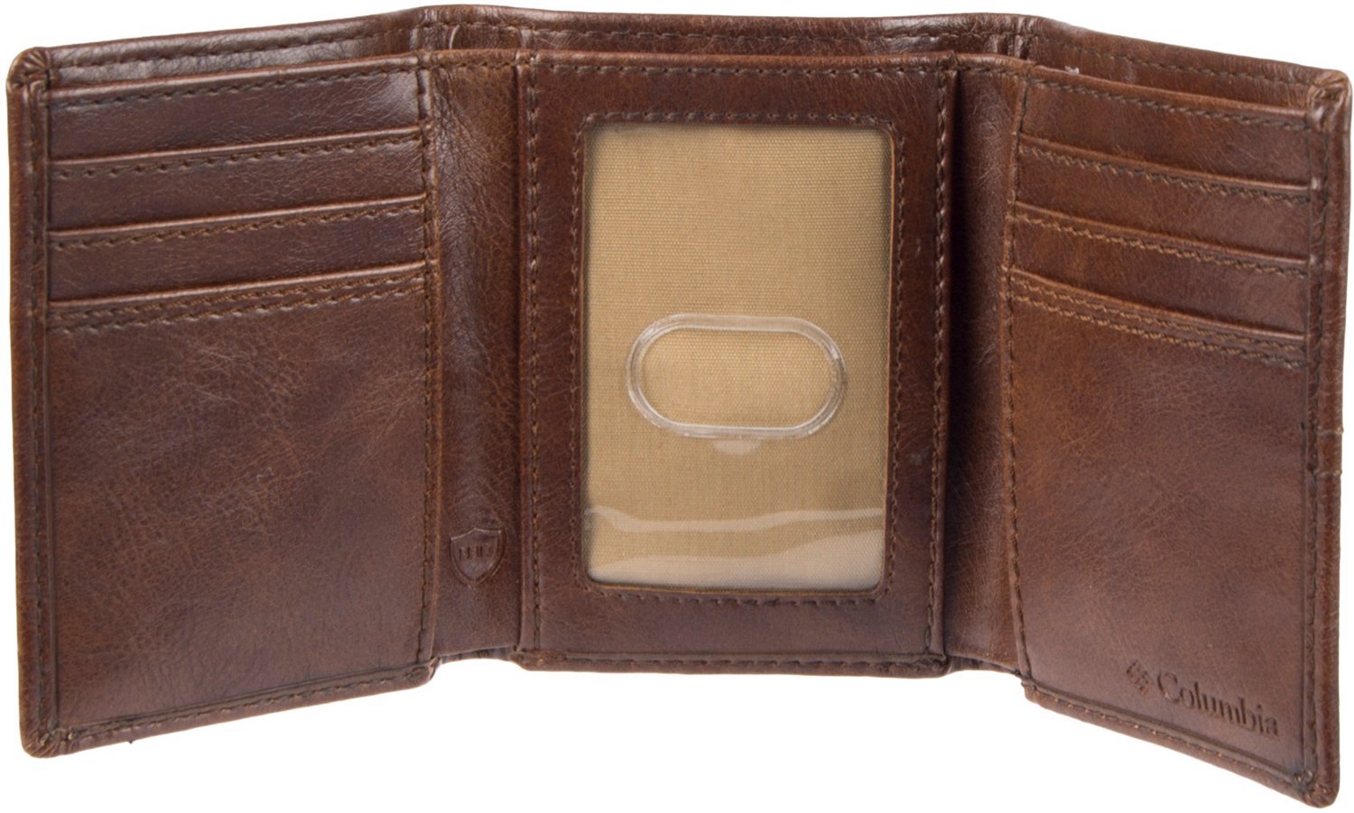 Columbia Sportswear Men's RFID Leather Trifold Wallet Academy