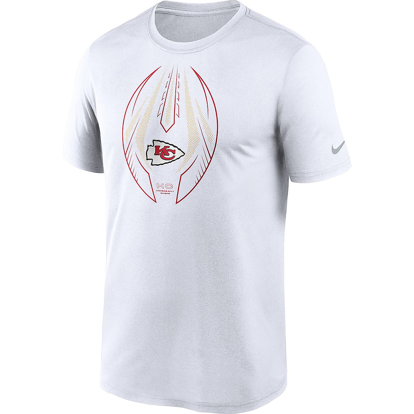 Nike Men's Kansas City Chiefs Icon Legend Graphic T-shirt                                                                        - view number 1