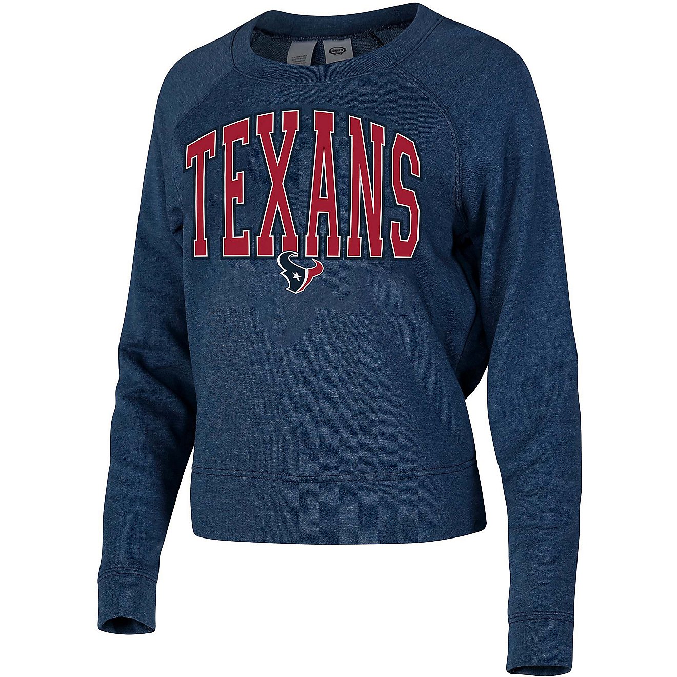 College Concept Women's Houston Texans Mainstream Terry Long Sleeve Shirt                                                        - view number 1