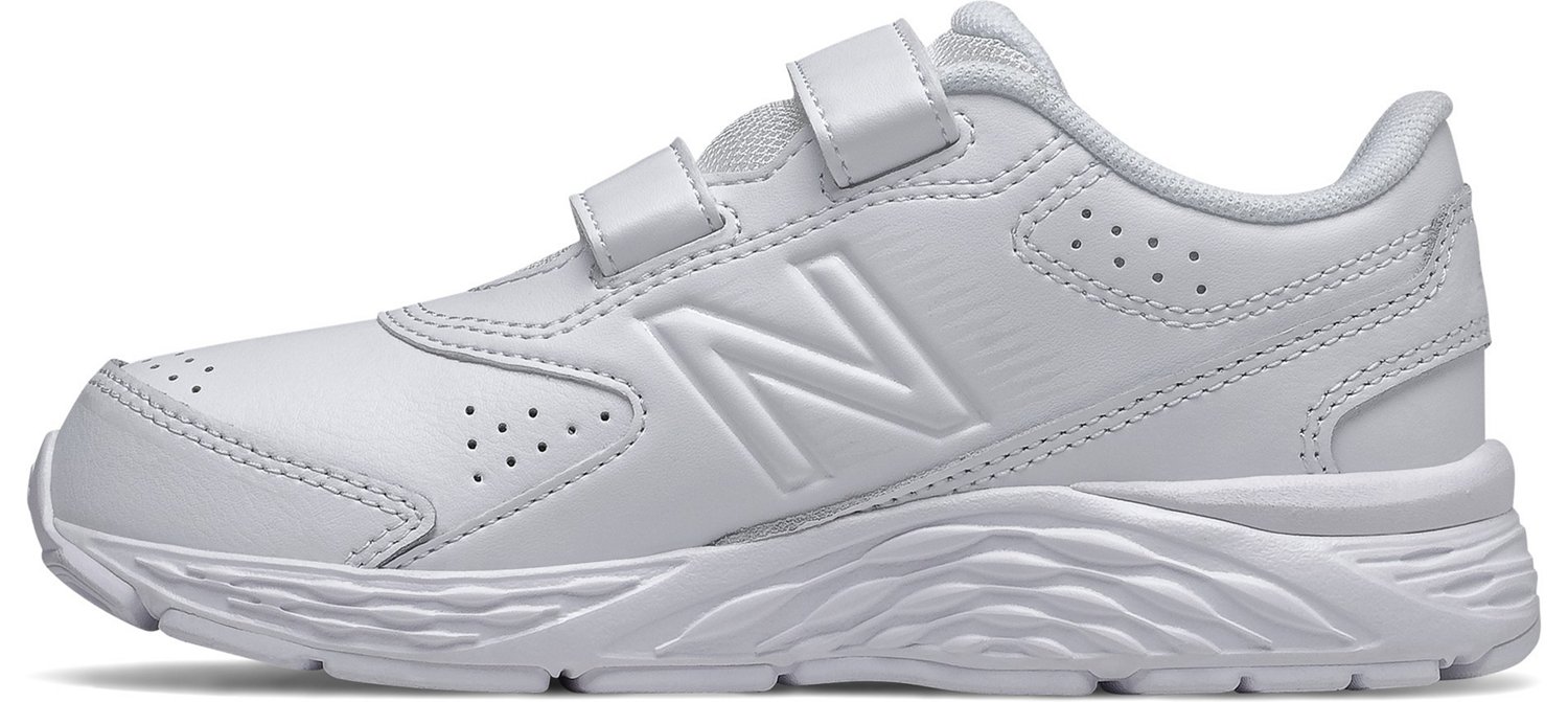 New Balance Kids' 680 v6 Hook and Loop Uniform Shoes | Academy