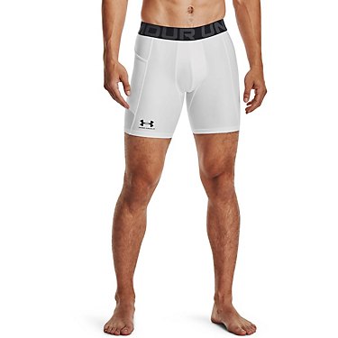 Under Armour Men's HeatGear Compression Shorts 6 in