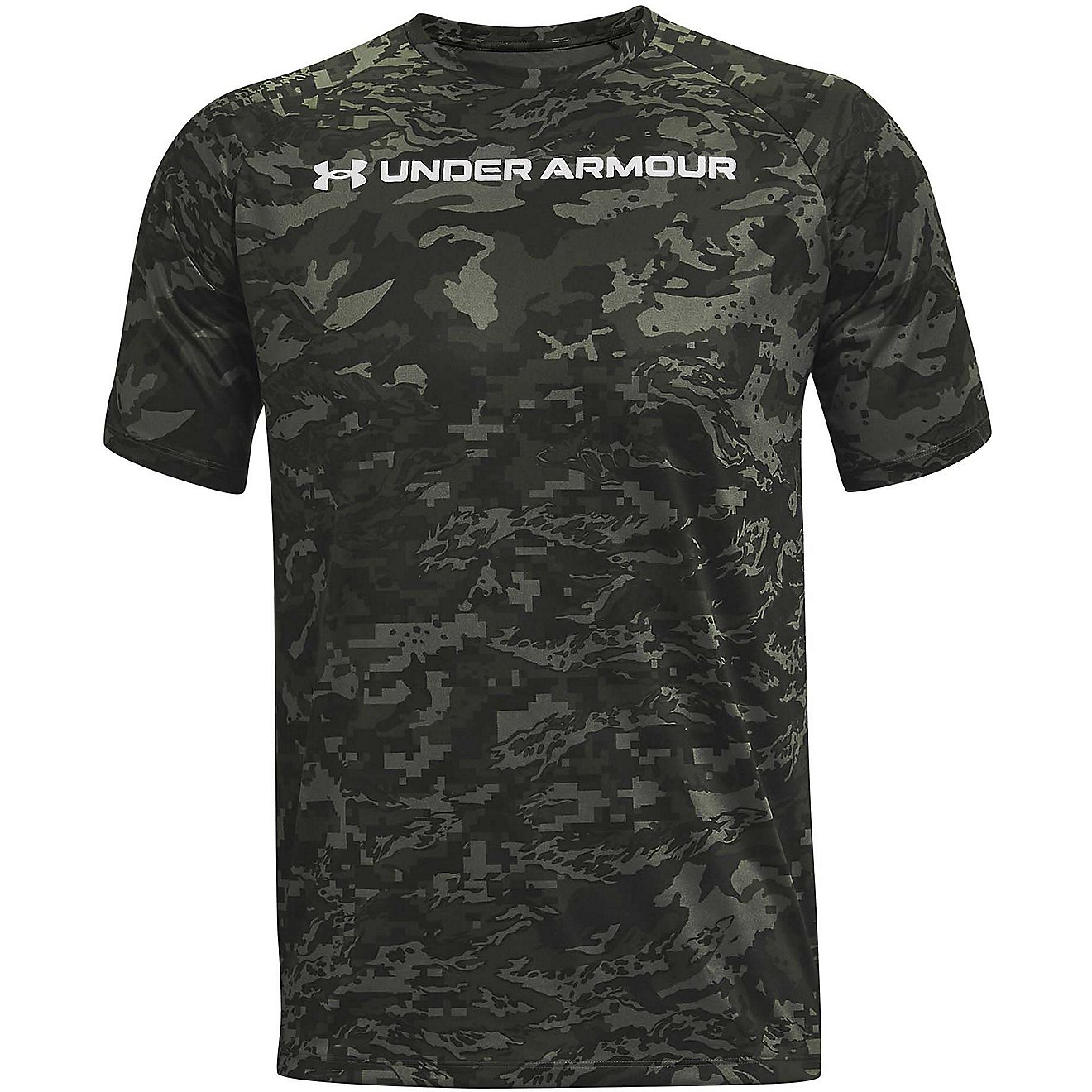 Under Armour Men's UA Tech ABC Camo Short Sleeve T-shirt                                                                         - view number 5