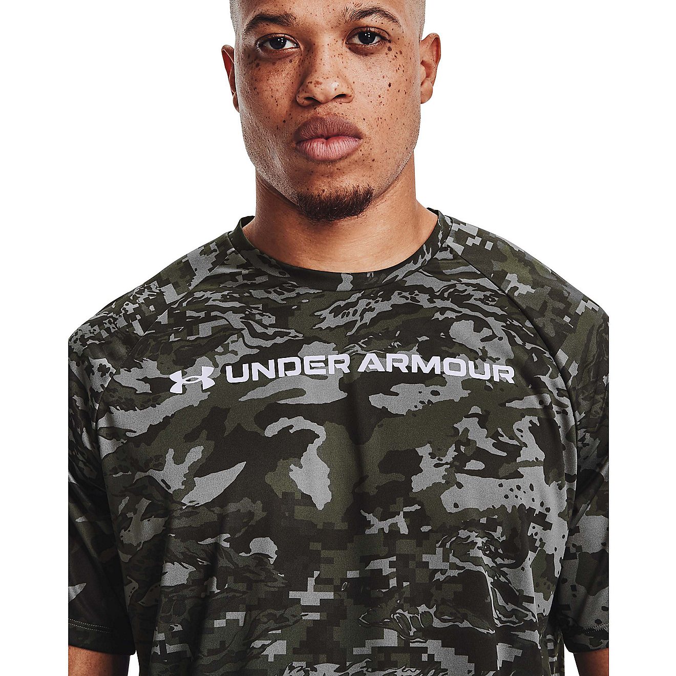 Under Armour Men's UA Tech ABC Camo Short Sleeve T-shirt                                                                         - view number 3