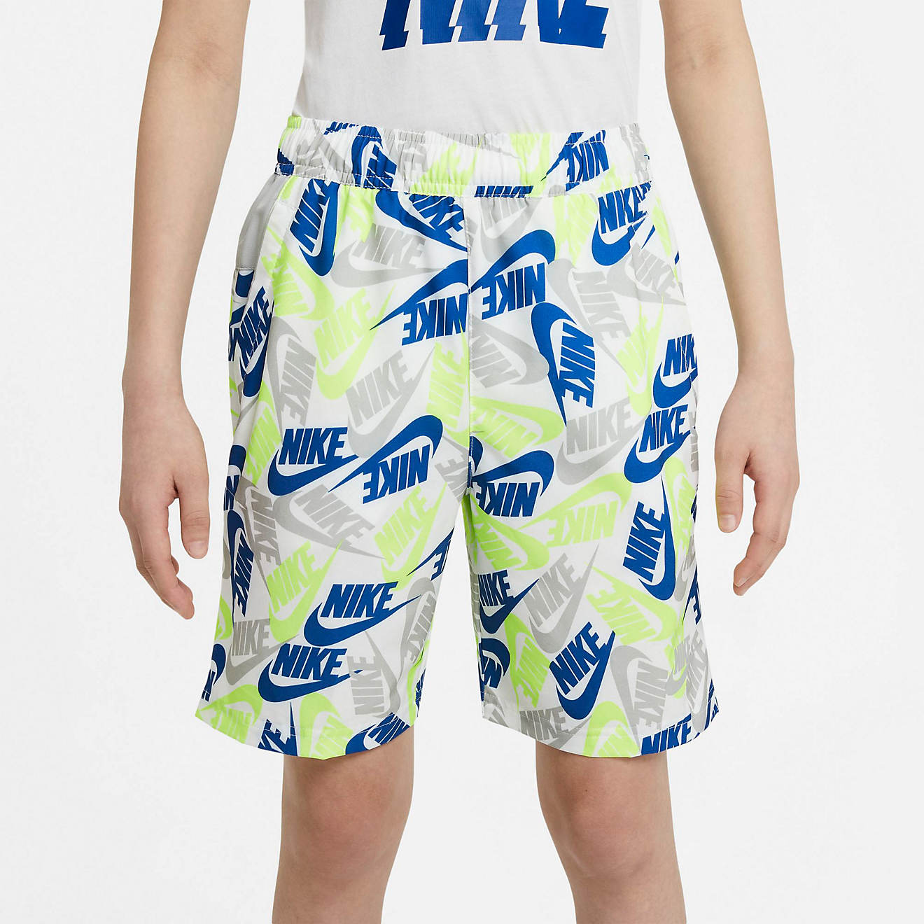 Nike Boys’ Woven Allover Print Shorts | Academy