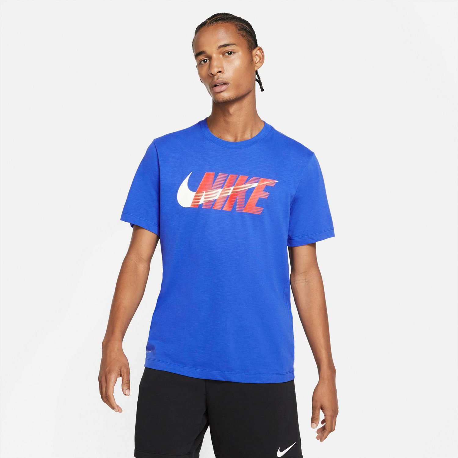 men's nike dri fit swoosh training tee
