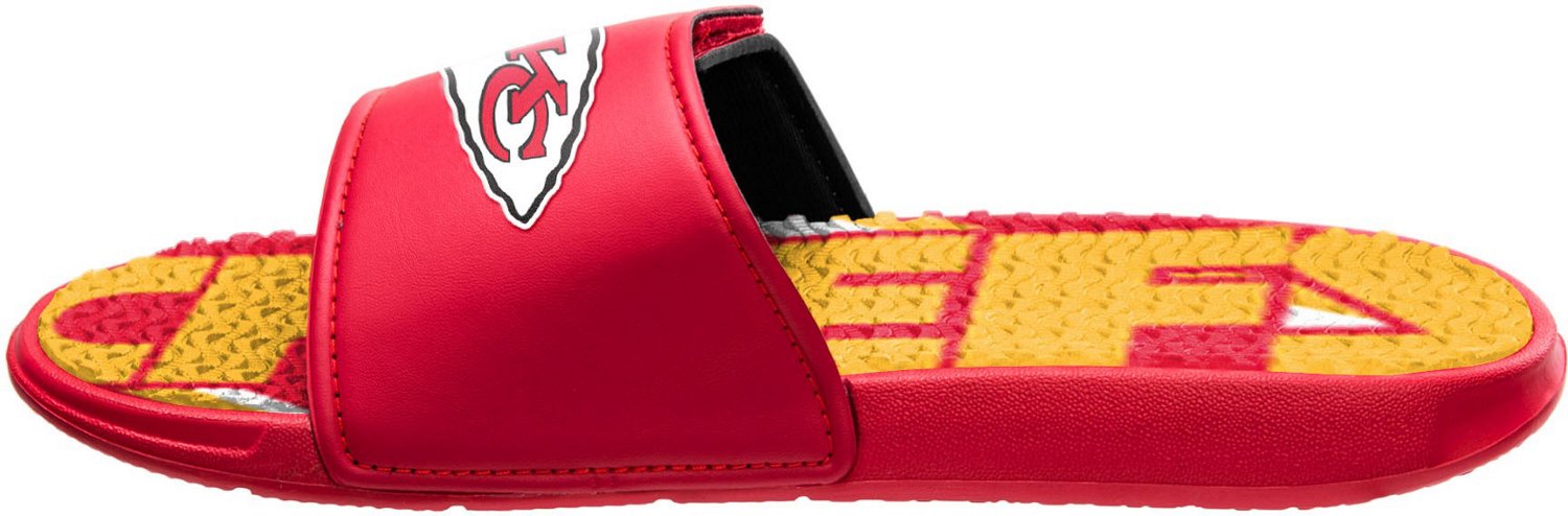 FOCO Men�s Kansas City Chiefs Gel Slide Shoes Academy