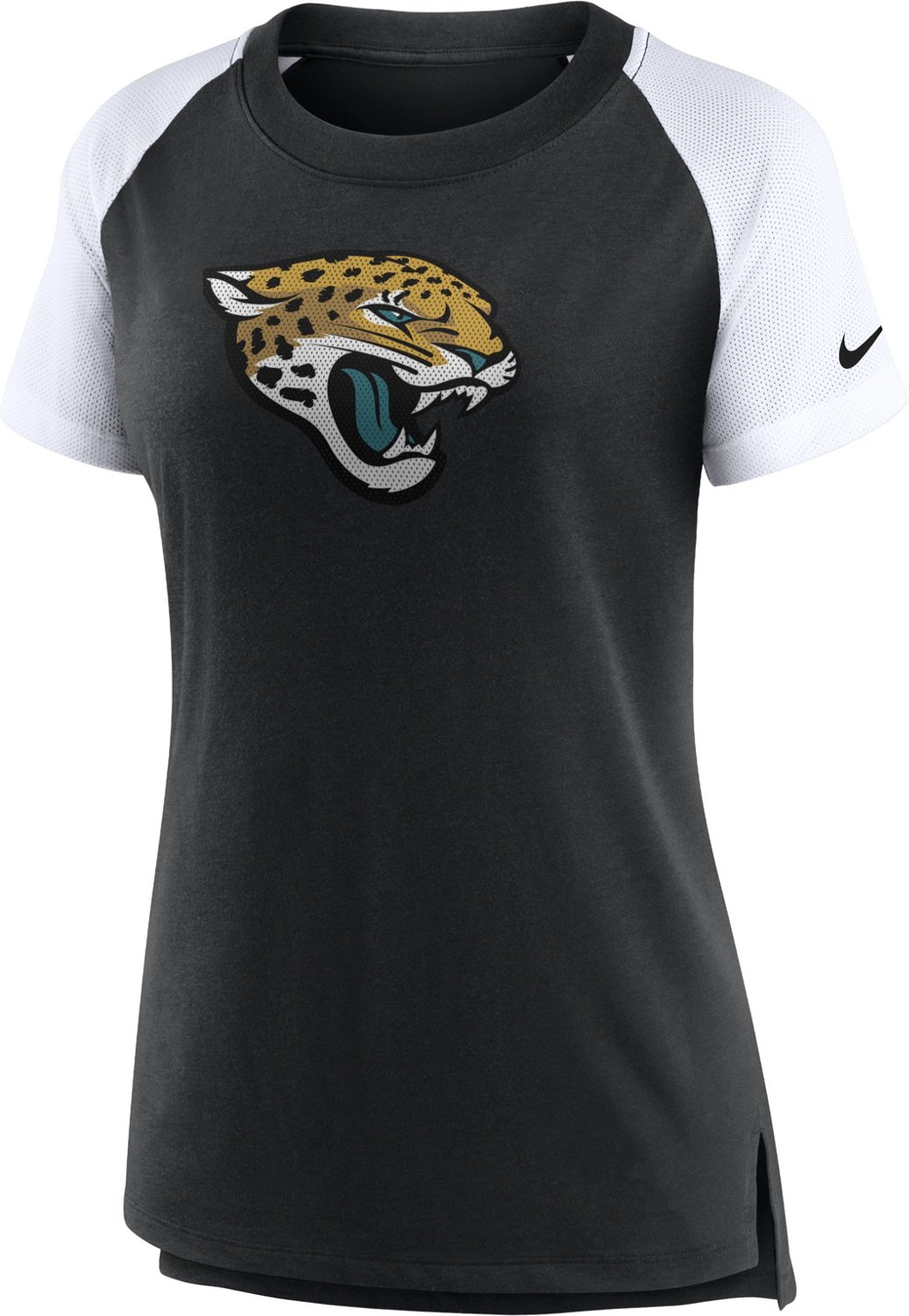 NIke Women's Jacksonville Jaguars Fashion Raglan Graphic T-shirt | Academy