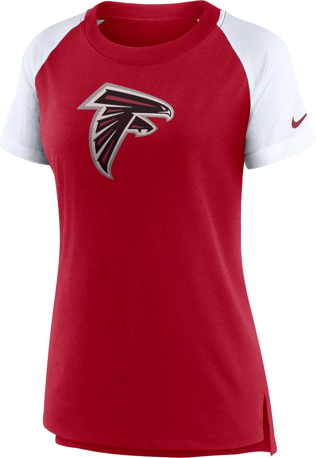 NIke Women's Atlanta Falcons Fashion Raglan Graphic T-shirt | Academy