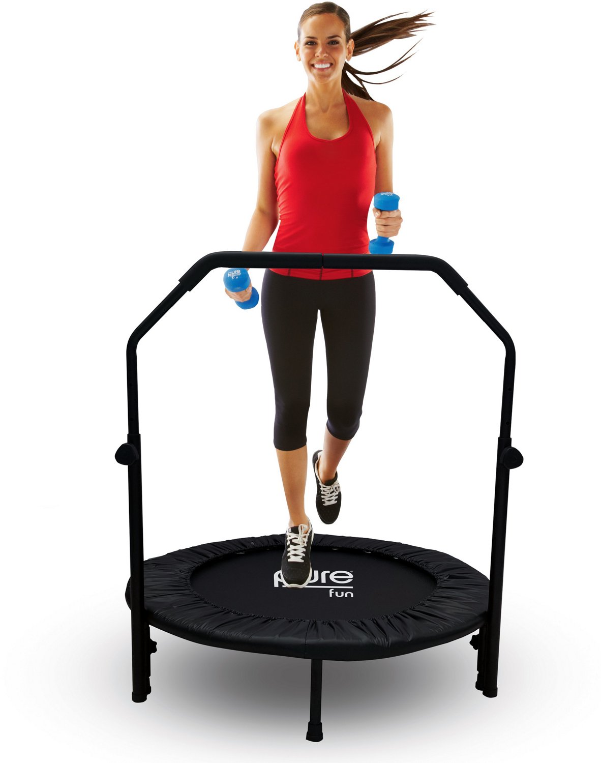 Pure Fun Bungee Exercise 40 In Trampoline With Handrail Academy