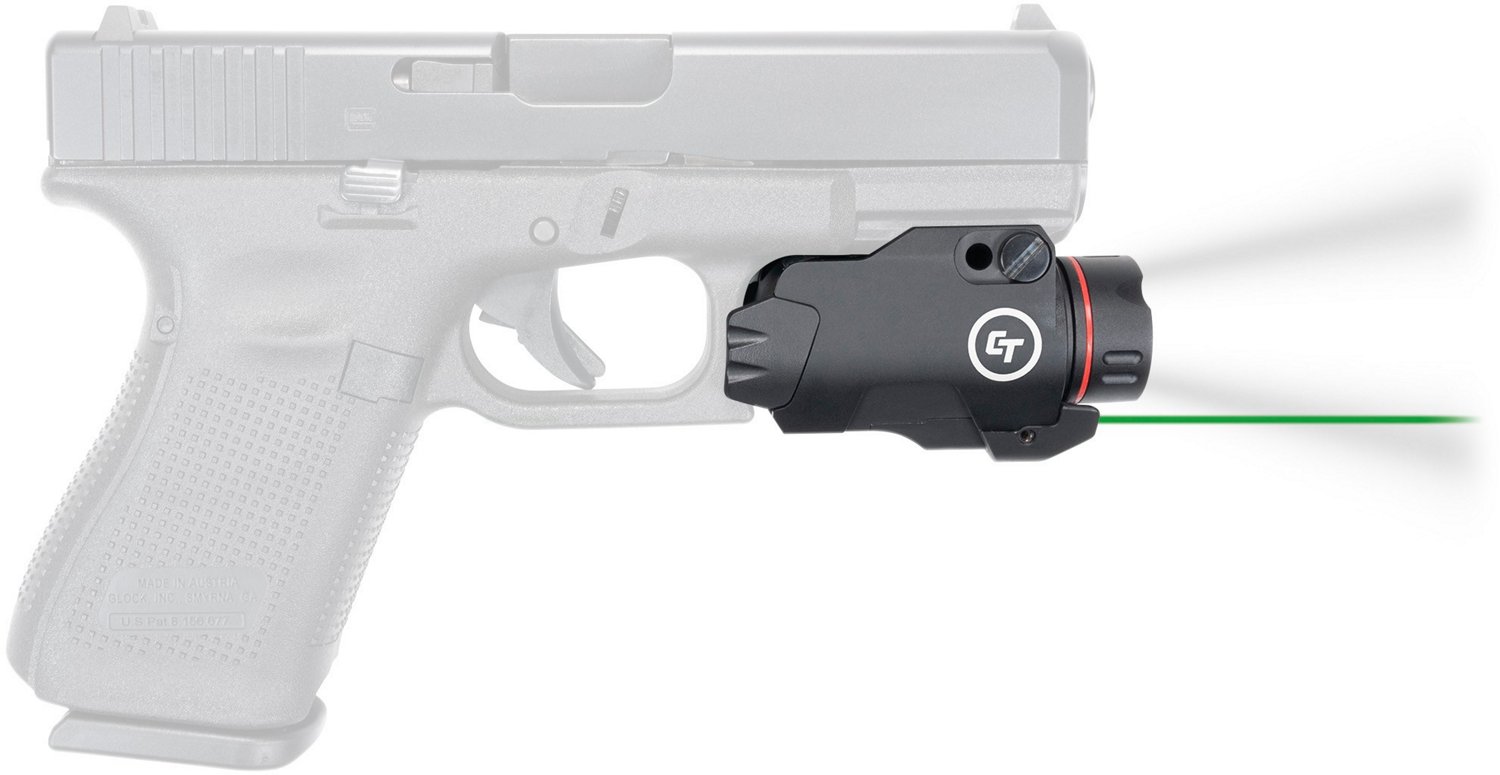 Crimson Trace CMR-207 Rail Master Pro Universal Green Laser Sight and ...