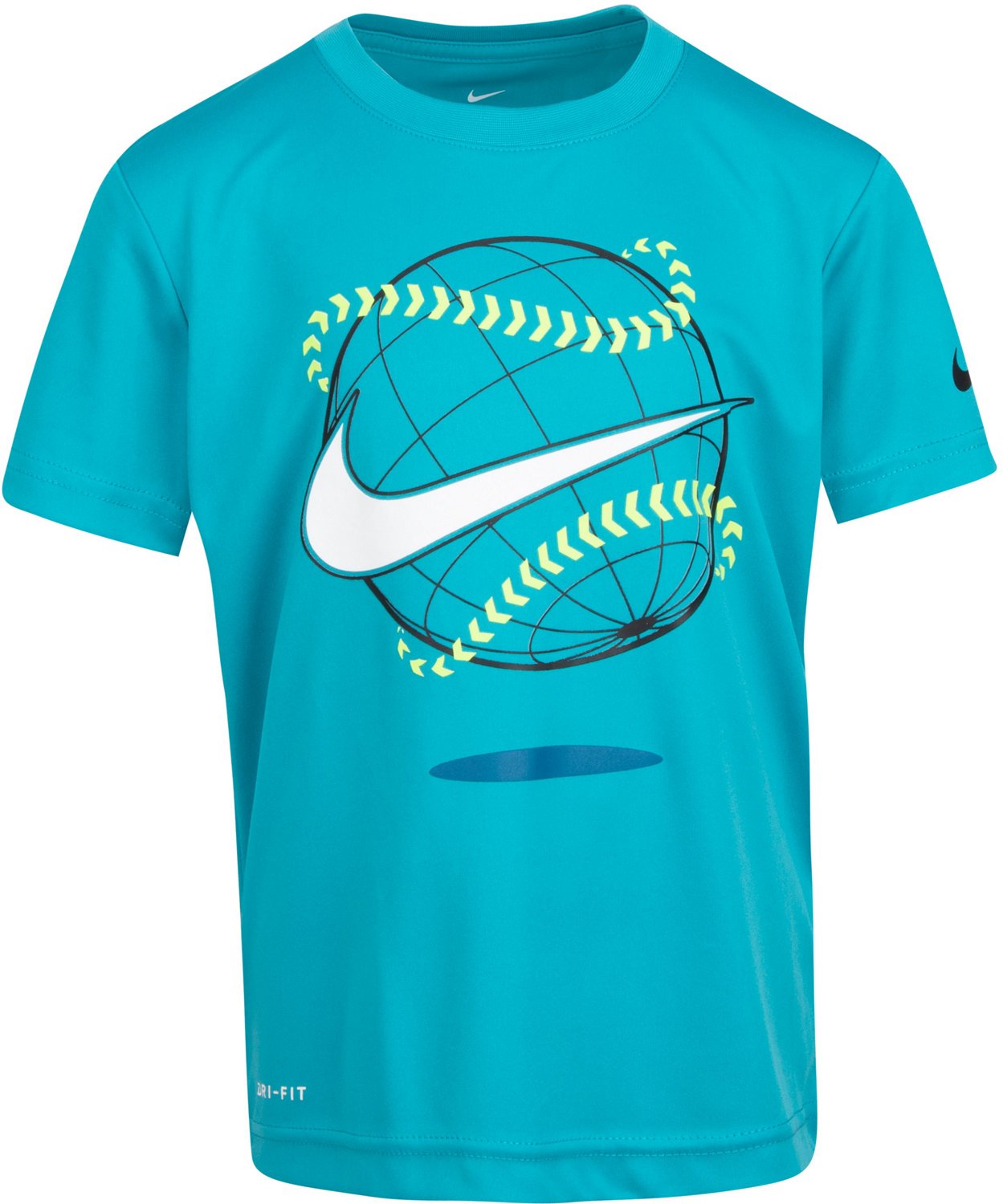 Nike Boys' DriFIT Baseball Grid Tshirt Academy