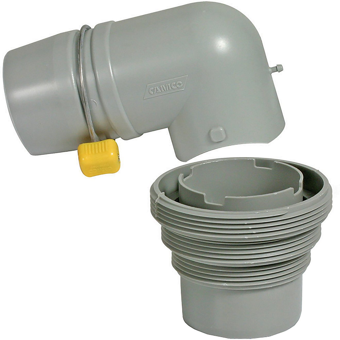 Camco Easy-Slip 4-in-1 Elbow Sewer Adapter                                                                                       - view number 1