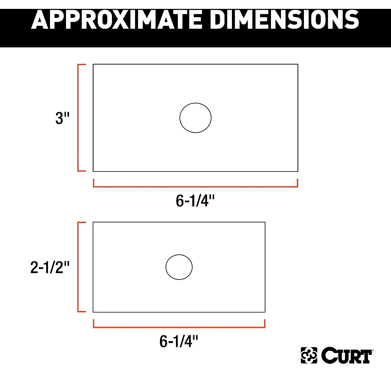 CURT Ball Mount Reducer Sleeve Set                                                                                               - view number 2