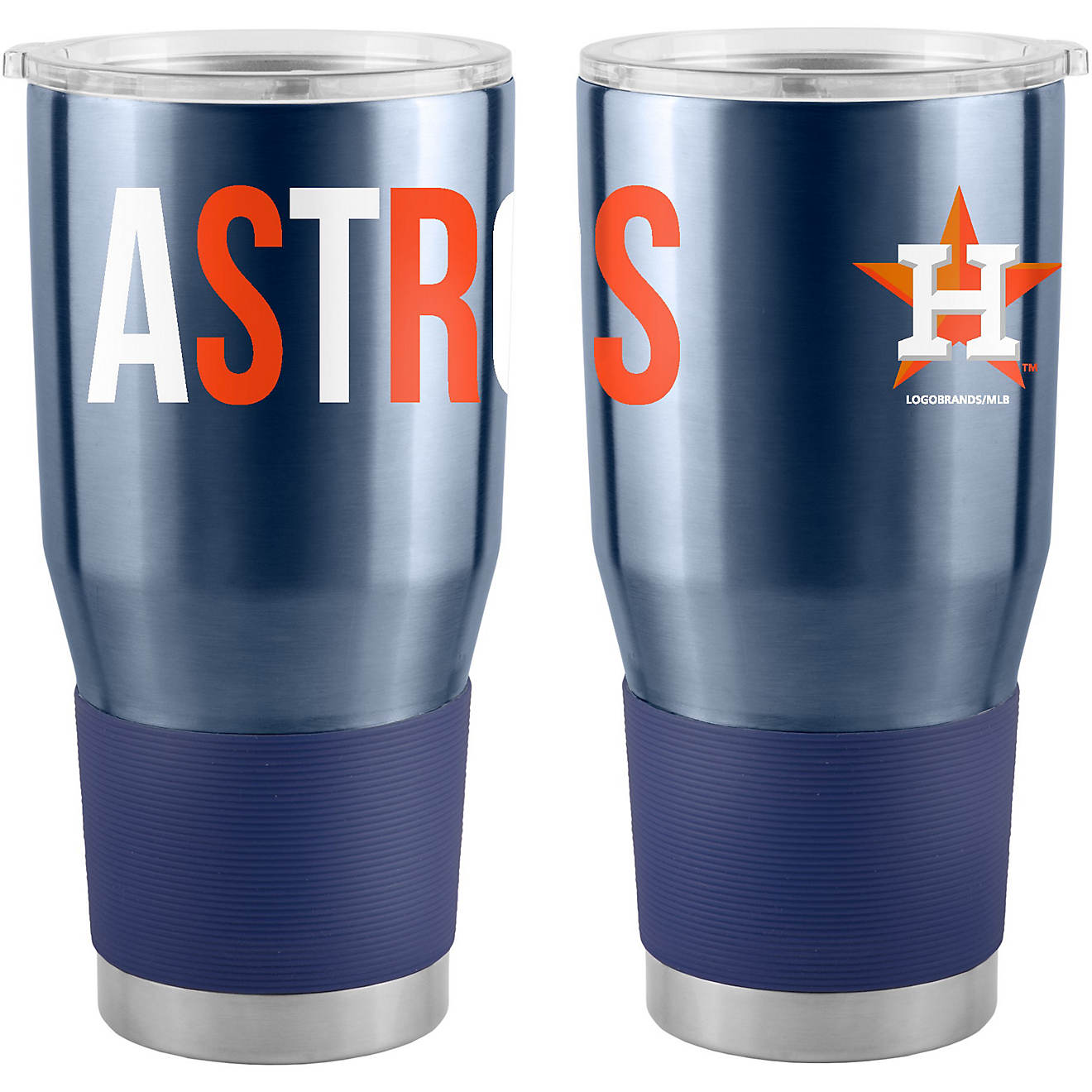 Logo Houston Astros Overtime 30 oz Stainless Steel Tumbler                                                                       - view number 1