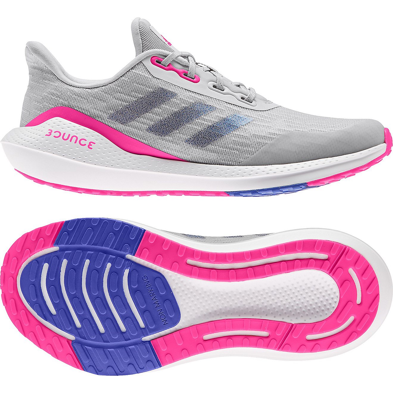 Adidas Boys' Grade School EQ21 Run Running Shoes                                                                                 - view number 3