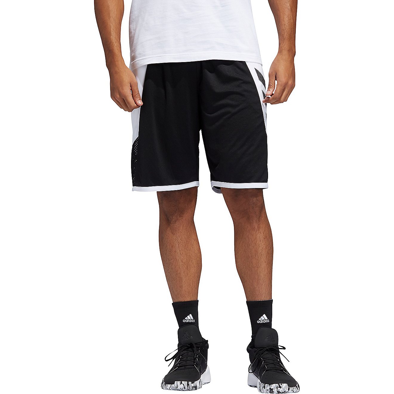 adidas Men's Pro Madness Basketball Shorts                                                                                       - view number 1