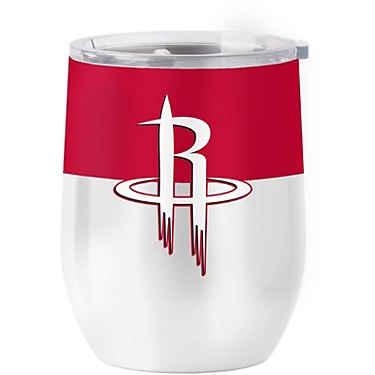 Logo Houston Rockets Colorblock 16 oz Stainless Curved Tumbler