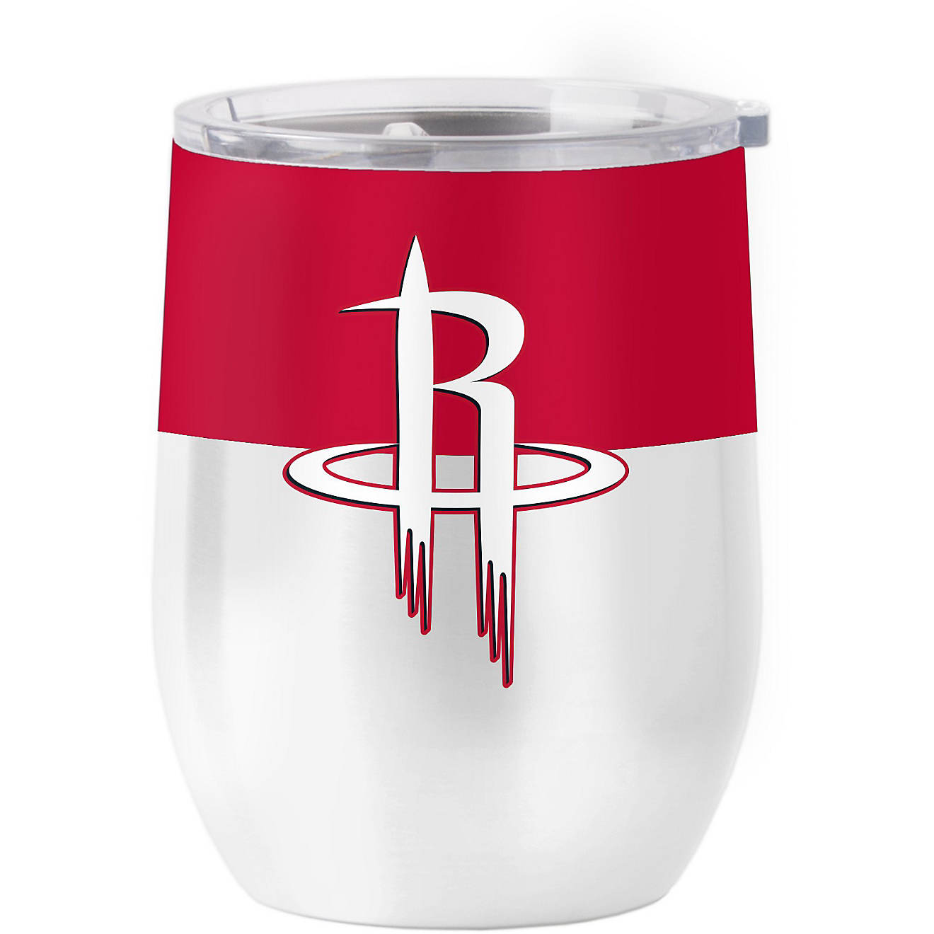 Logo Houston Rockets Colorblock 16 oz Stainless Curved Tumbler                                                                   - view number 1