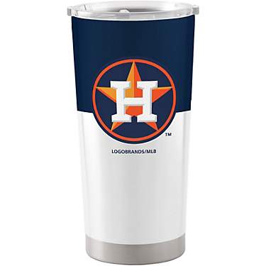 Logo Houston Astros Colorblock 20 oz Stainless Steel Tumbler                                                                    