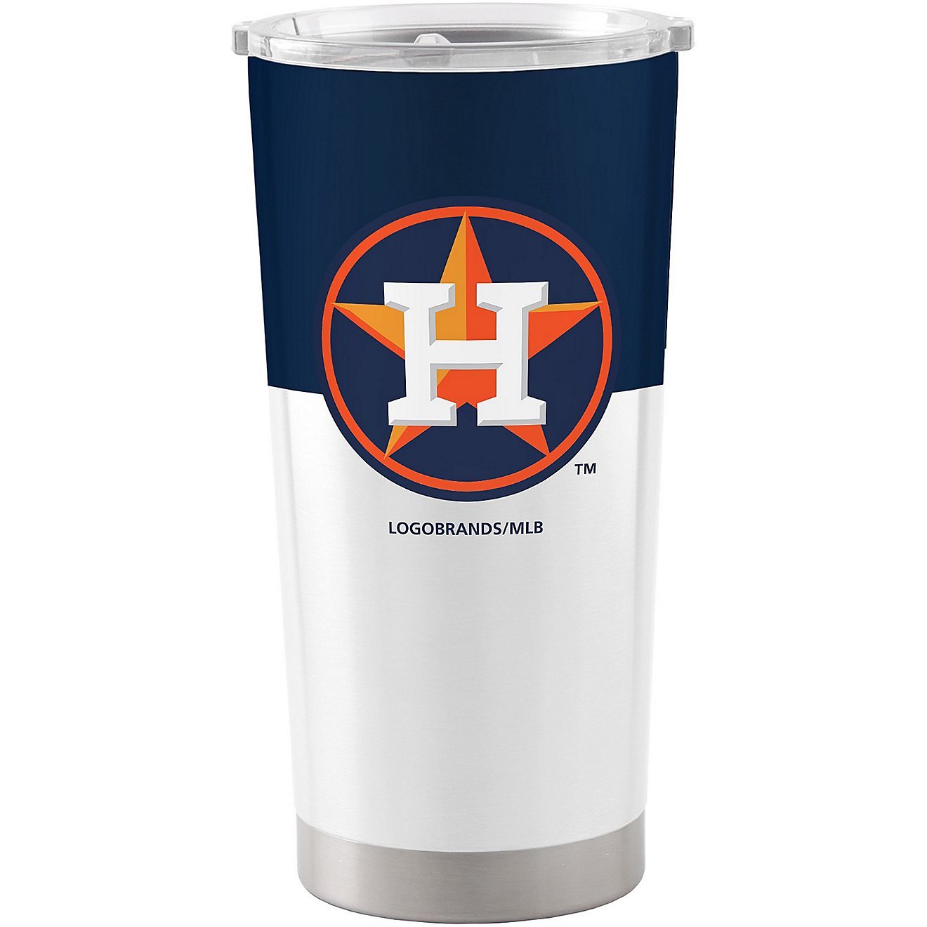 Logo Houston Astros Colorblock 20 oz Stainless Steel Tumbler                                                                     - view number 1