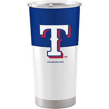 Logo Texas Rangers Colorblock 20 oz Stainless Tumbler                                                                           