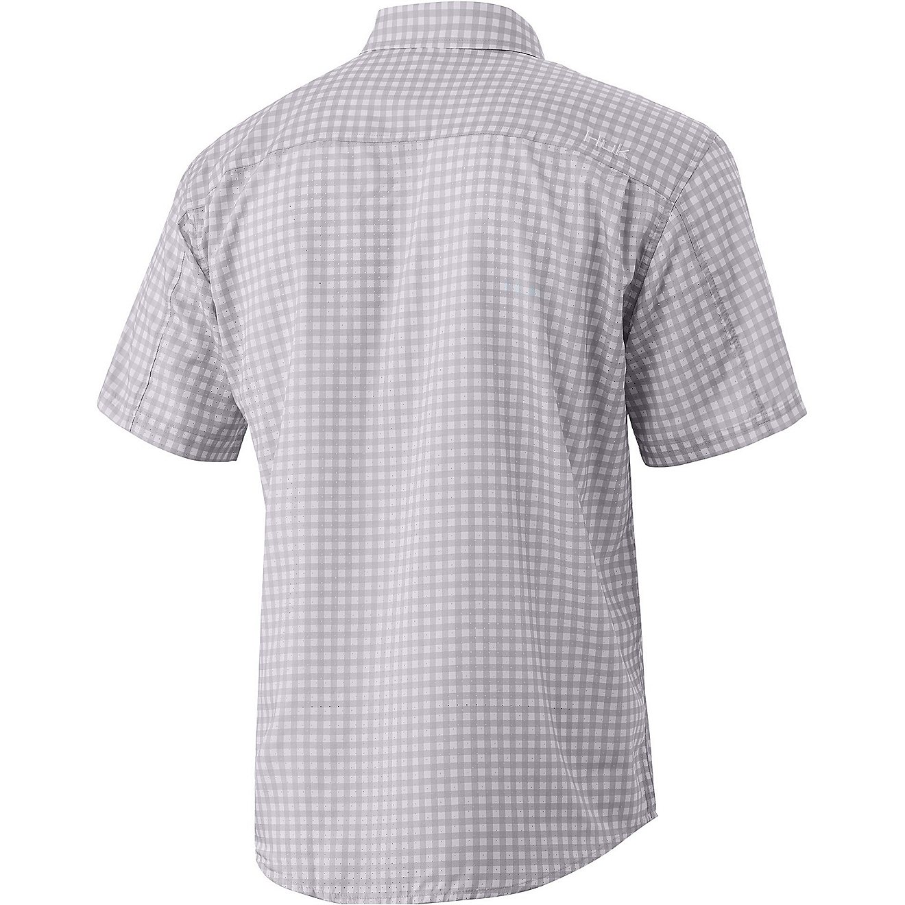 Huk Men's Teaser Gingham Button-Down T-shirt                                                                                     - view number 2