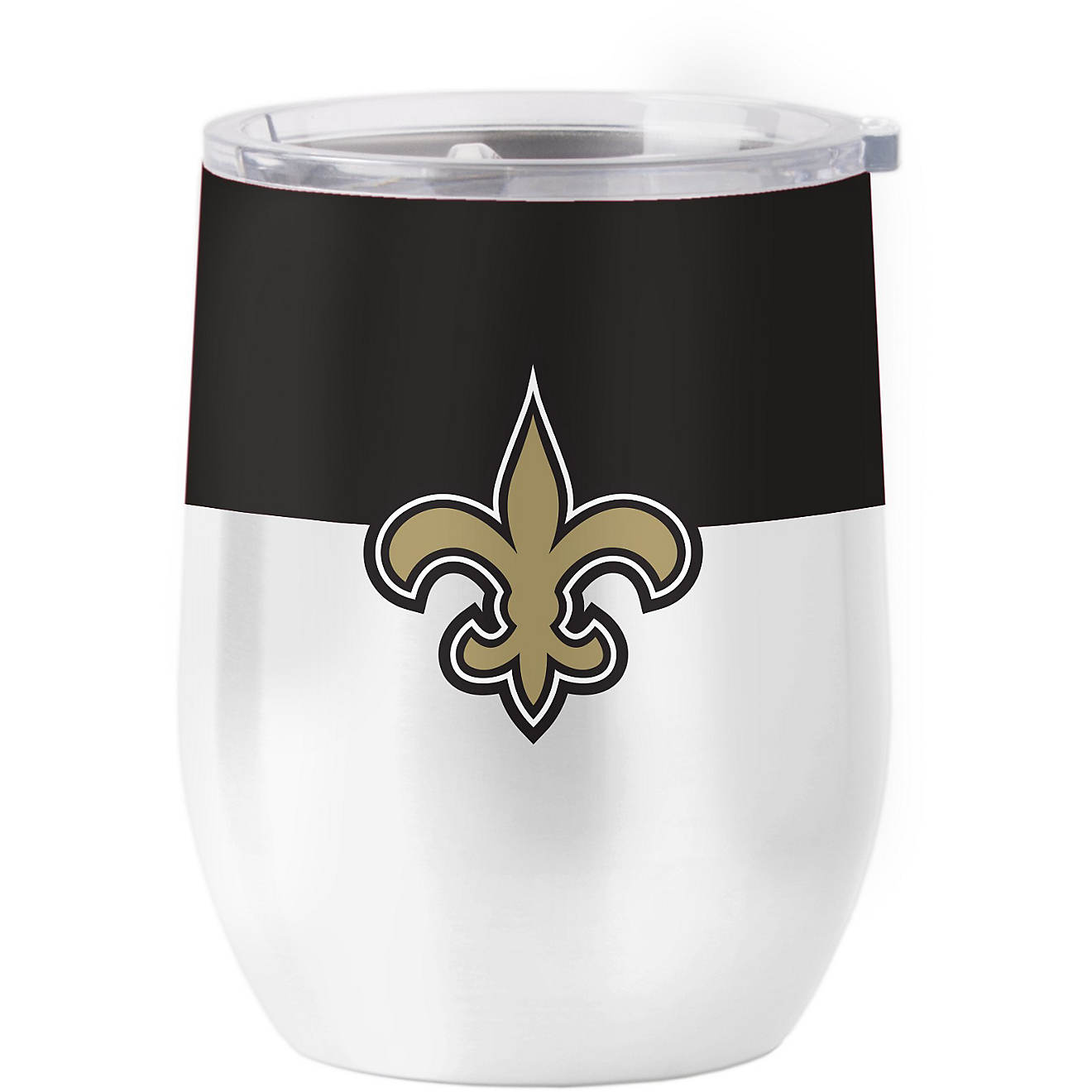Logo New Orleans Saints Colorblock 16 oz Stainless Curved Tumbler                                                                - view number 1