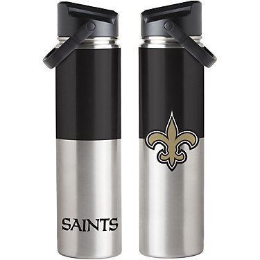 Logo New Orleans Saints Colorblock 26 oz Flip Top Bottle