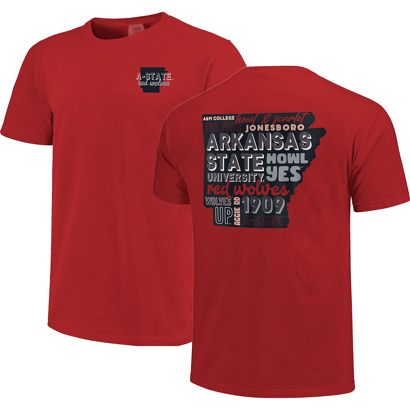 Arkansas Shirt Arkansas TShirt, Arkansas T-shirt College Shirt Comfort Color Shirt