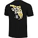 Image One Women's University of Central Florida Comfort Color Retro Script State Pattern Short Sleeve T-shirt                    - view number 2 image