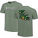 Image One Women's Southeastern Louisiana University Comfort Color Retro Script State Pattern Short Sleeve T-shirt                - view number 1 image