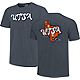 Image One Women's University of Texas at San Antonio Comfort Color Retro Script State Pattern Short Sleeve T-shirt               - view number 1 image