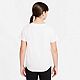 Nike Girls' Sportswear RTL Scoop Futura Extended Size Short Sleeve T-shirt                                                       - view number 2 image