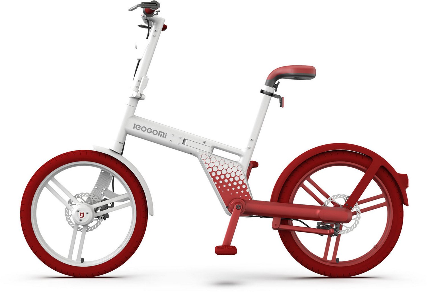 IGOGOMI 36V Pro Electric Folding Chainless Bike Academy