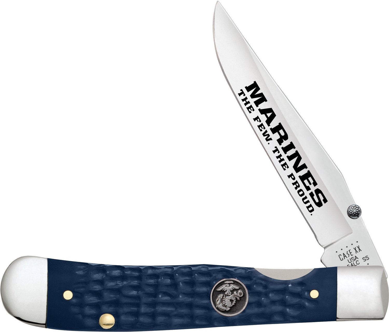 WR Case & Sons Cutlery Co USMC Synthetic Trapperlock Knife | Academy