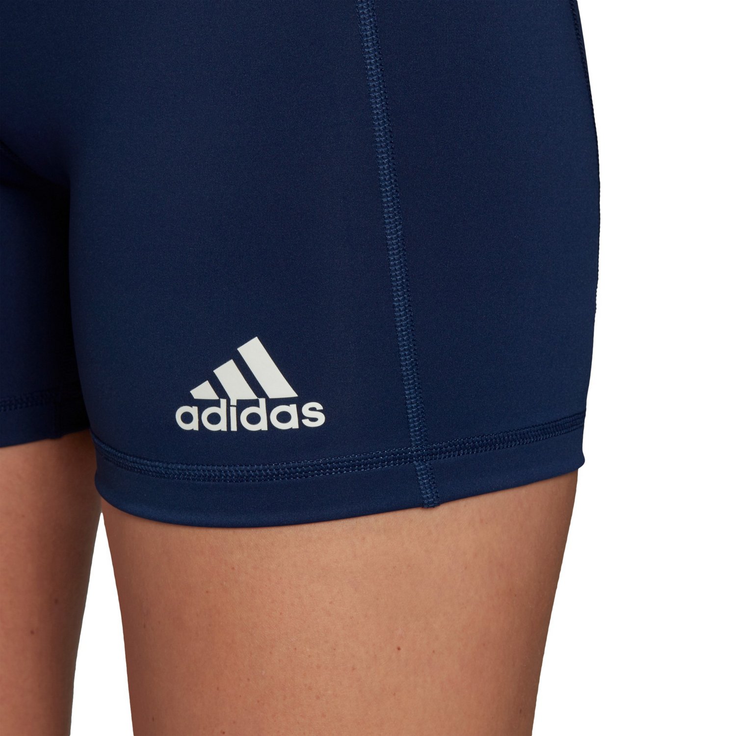 Adidas Womens Techfit Volleyball Shorts 3 In Academy