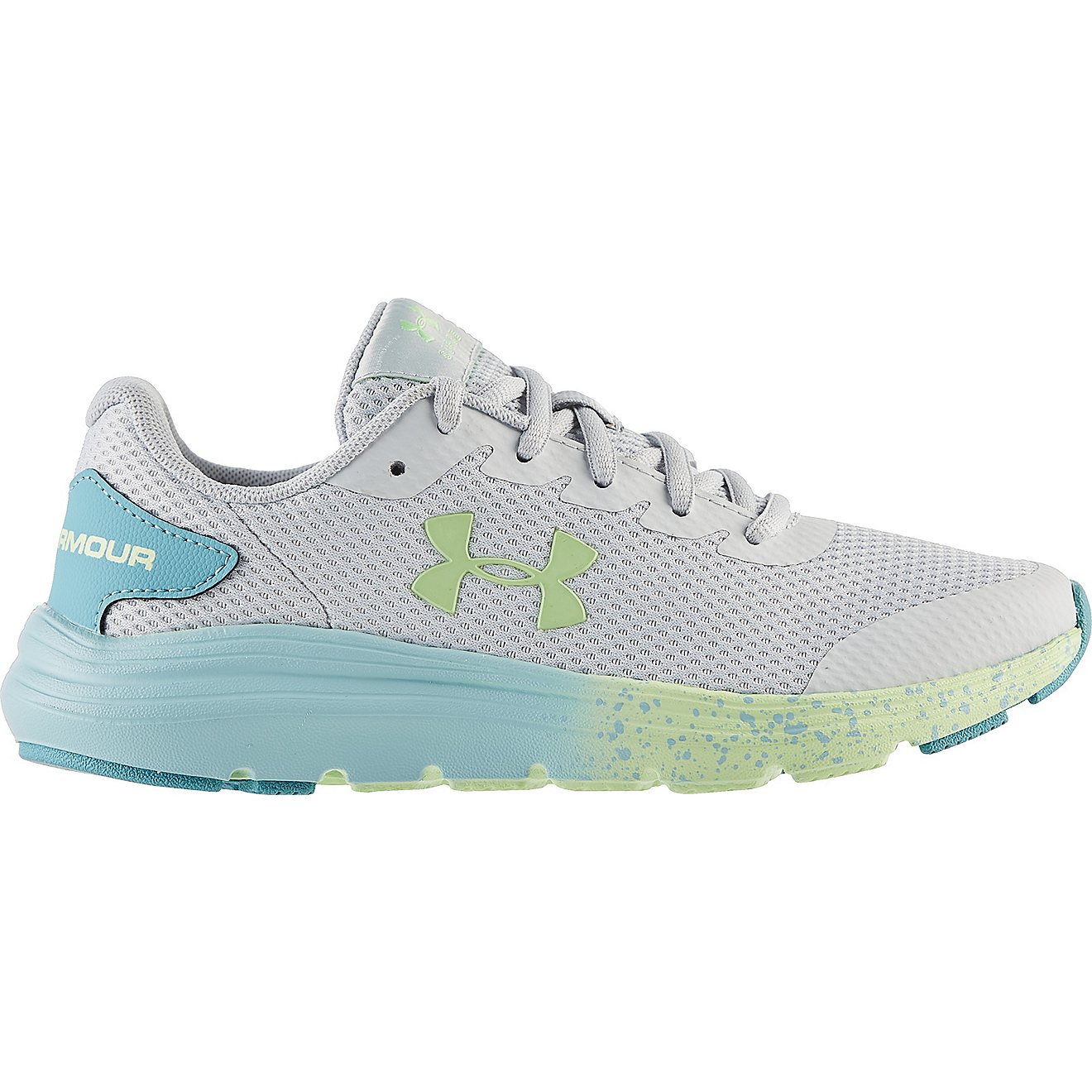 Under Armour Girls' Grade School Surge 2 Fade Running Shoes                                                                      - view number 1