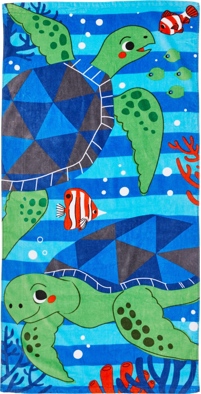 O’Rageous 28 in x 60 in Turtle Beach Towel                                                                                    