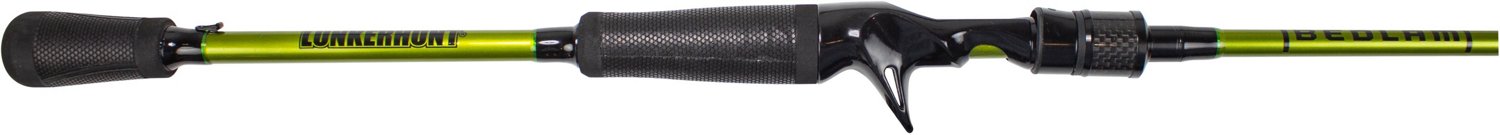 Lunkhunter Bedlam Baitcaster 7 ft Freshwater Casting Rod and Reel Combo