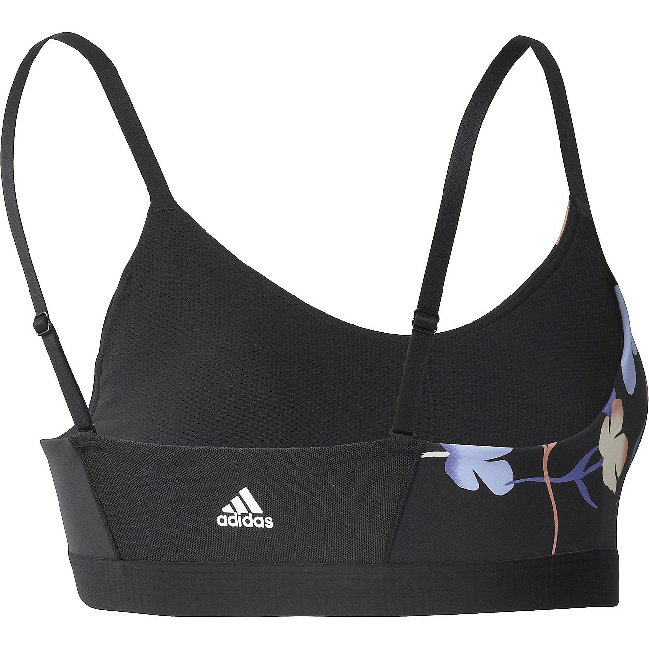 adidas Women's Floral Graphic Low Support Sports Bra                                                                             - view number 2